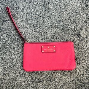 Kate Spade Vibrant Pink Wristlet